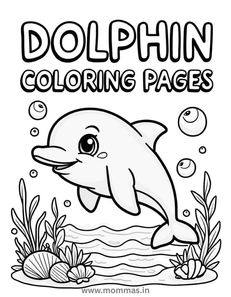 dolphin coloring pages printable