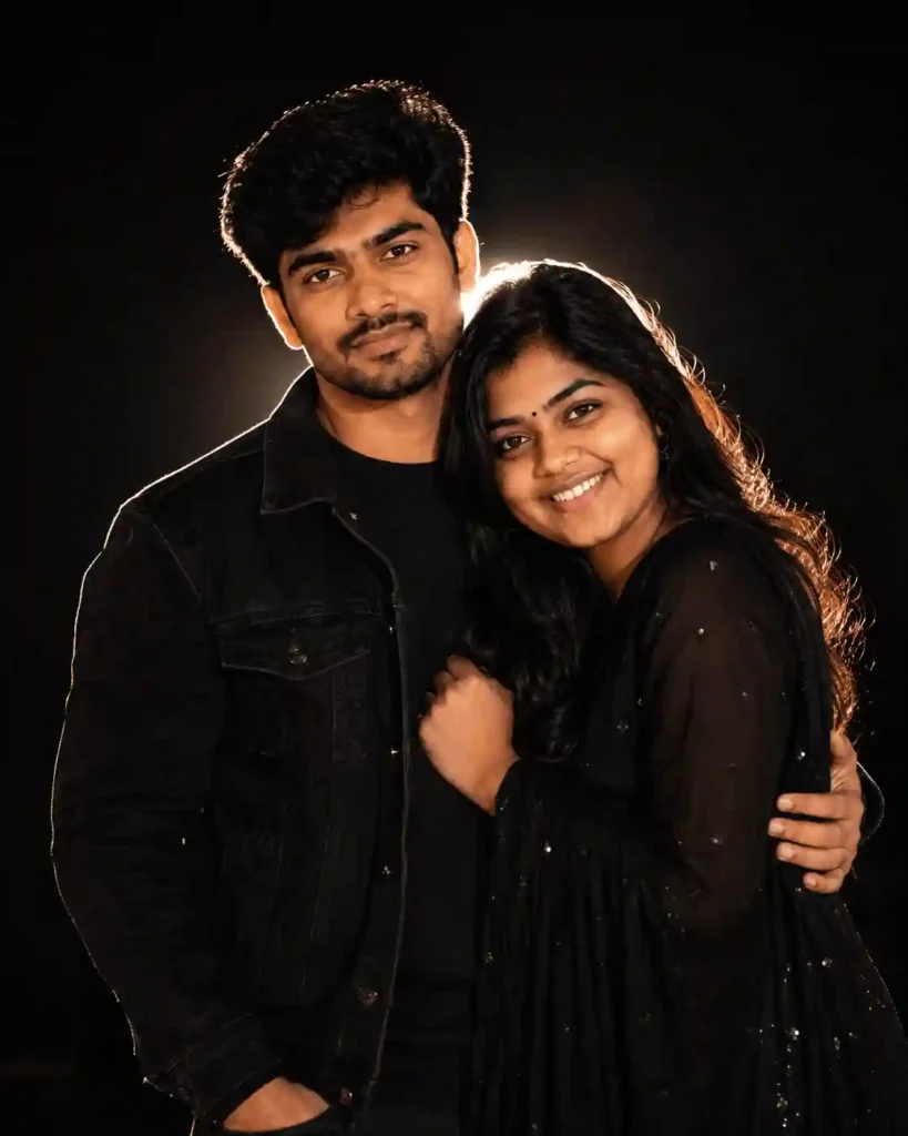 couple prompt gemini romantic night rim light.webp romantic night couple portrait created with couple prompt gemini