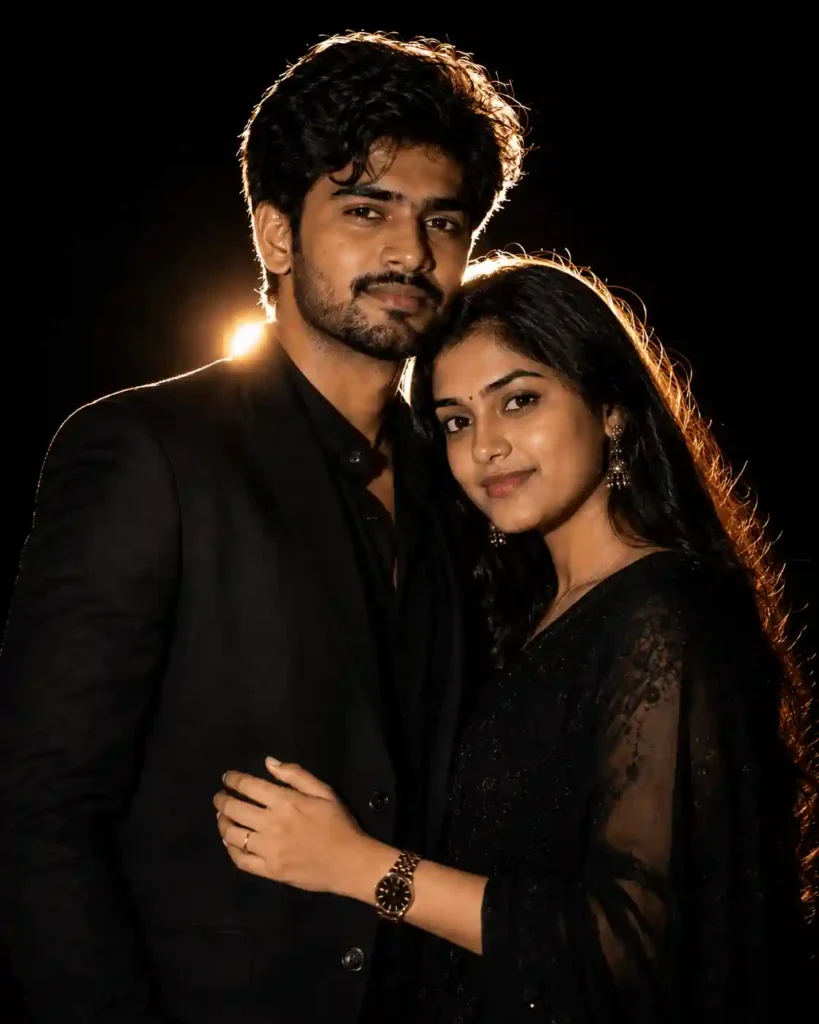 premium romantic couple gemini prompt.webp premium romantic couple portrait created with Gemini AI prompt