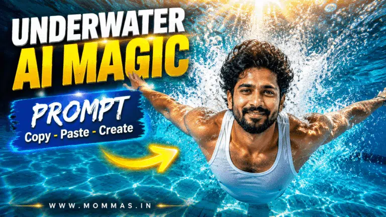 underwater prompts for gemini ai.webp Young man underwater with bubbles using prompts for gemini ai