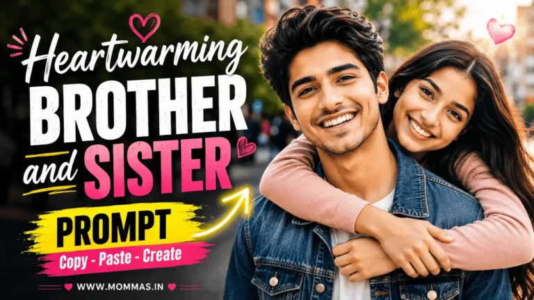 Joyful brother and sister hugging outdoors for brother sister prompt inspiration