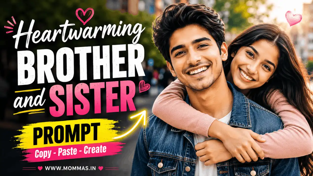 brother sister prompt joyful portrait.webp Joyful brother and sister hugging outdoors for brother sister prompt inspiration