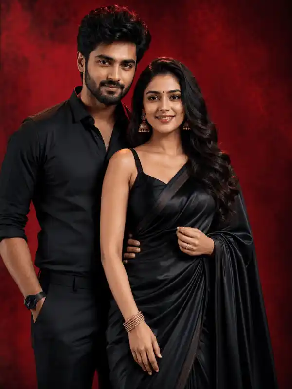 trending couple prompt chatgpt magazine cover.webp Premium Indian couple magazine portrait for a trending couple prompt ChatGPT guide