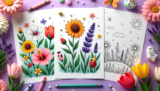 Blooming Flower Coloring Pages for Kids | Free PDFs Printables