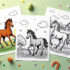 Frosty Winter Coloring Pages for Kids | Free PDFs Printables